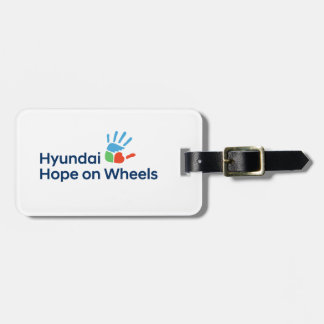 Hyundai Hope on Wheels Bagageetikett Bagagebricka