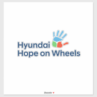 Hyundai Hope on Wheels Extra stor dekal