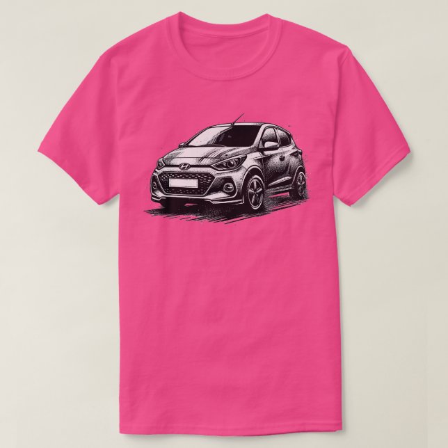 Hyundai i10 9 t shirt (Design framsida)