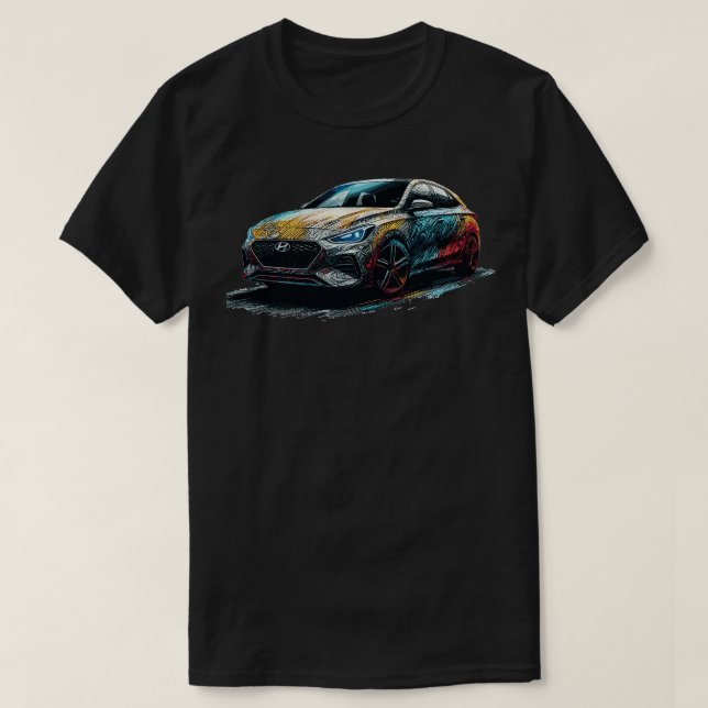 Hyundai I30 3 T Shirt (Design framsida)