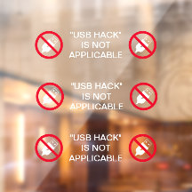 Hyundai Kia anti-theft Kia Boys x3 White T Cling