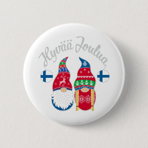 Hyvaa joulua finland, god jul finland, ton knapp