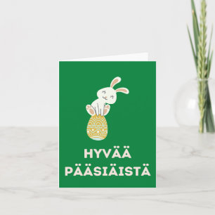 Hyvää Pääsiäistä, Finska Glad påsk Kort
