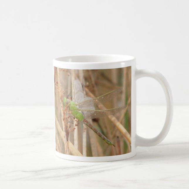 I1 Grön Trollslända Kaffemugg (Höger)