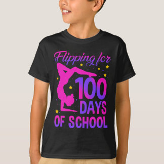 I 100 dagar med Gymnastics Gymnast Coach T Shirt