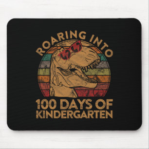 I 100 dagar med Kindergarten Gift Lycklig 100 daga Musmatta