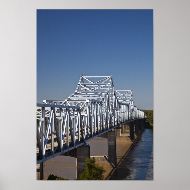 I-20 Highway-bron över Mississippifloden, Poster (Framsidan)