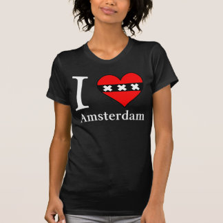 I <3 Amsterdam Female Black Tee