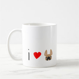 I <3 Frenchie Mugg