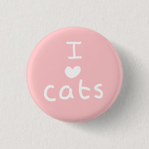 i <3 kattbricka knapp