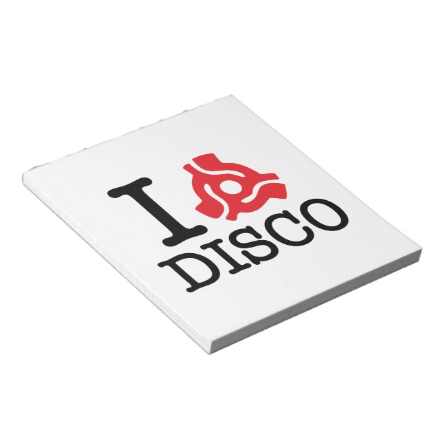 I 45 Adapter Disco Anteckningsblock (Vinklad)