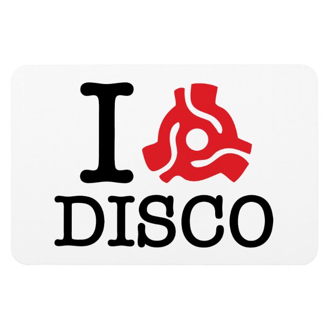 I 45 Adapter Disco Magnet (Horisontell)