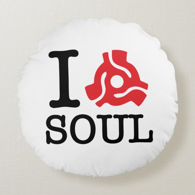 I 45 Adapter Soul Rund Kudde (Framsidan)