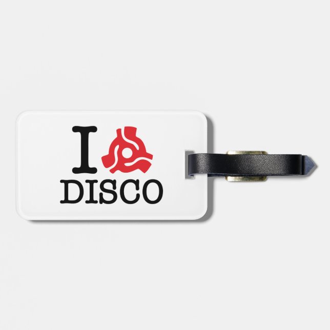 I 45-adapterdisco bagagebricka (Baksida Vågrät)