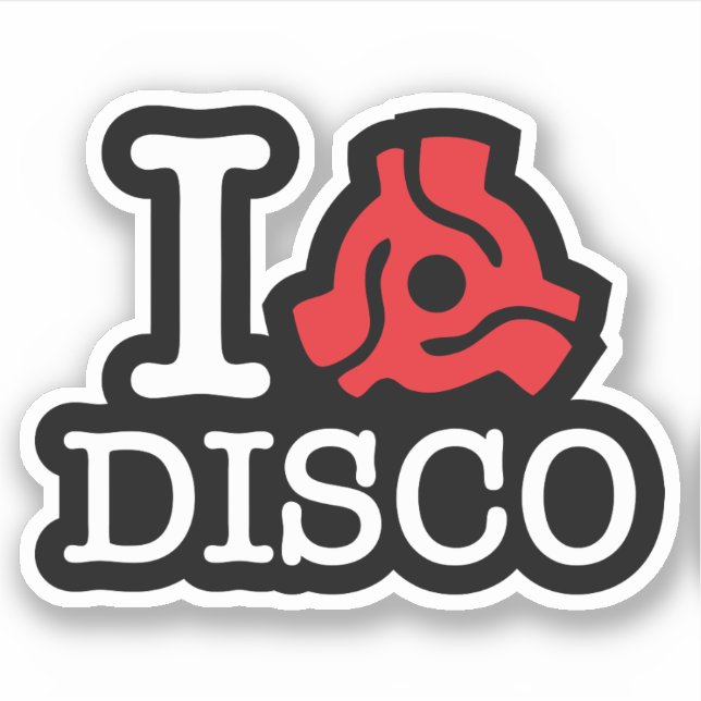 I 45-adapterdisco klistermärken (Framsida)