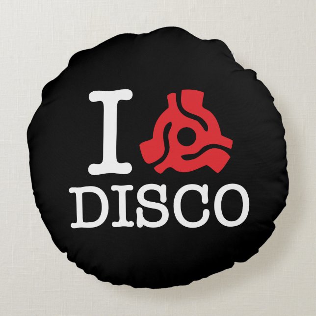 I 45-adapterdisco rund kudde (Baksidan)