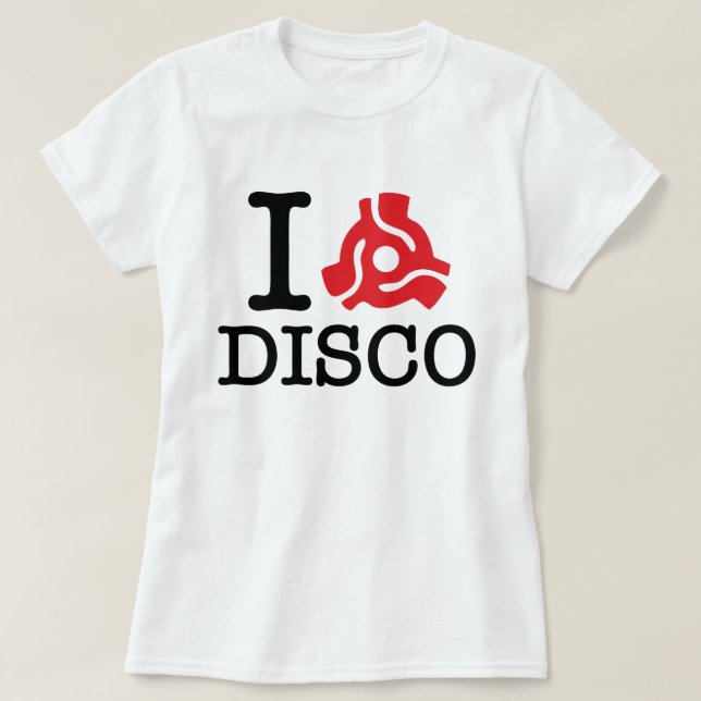 I 45-adapterdisco t-shirt (Design framsida)