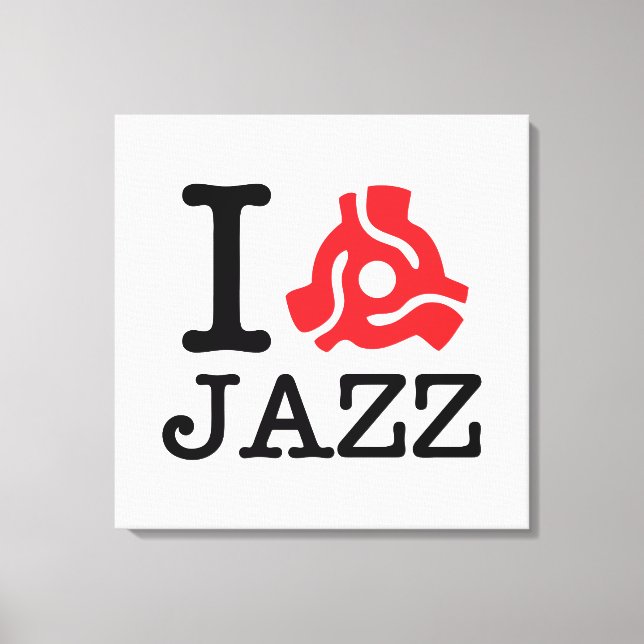 I 45 Adapterjazz Canvastryck (Framsida)