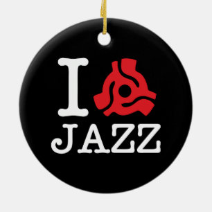 I 45 Adapterjazz Julgransprydnad Keramik