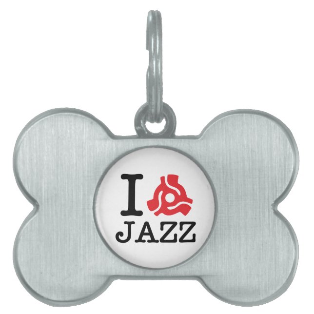 I 45 Adapterjazz Namnbricka Husdjur (Framsidan)