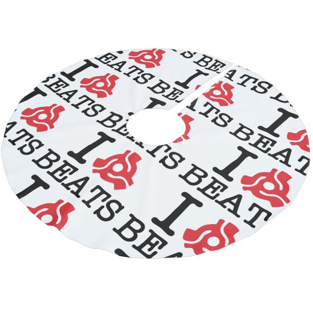 I 45 adapterslag julgransmatta borstad polyester (Vinklad)