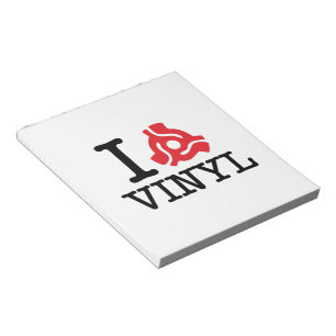 I 45 Vinyl-adapter Anteckningsblock