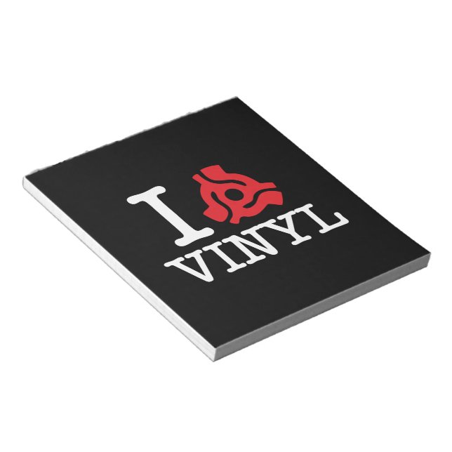 I 45 Vinyl-adapter Anteckningsblock (Vinklad)