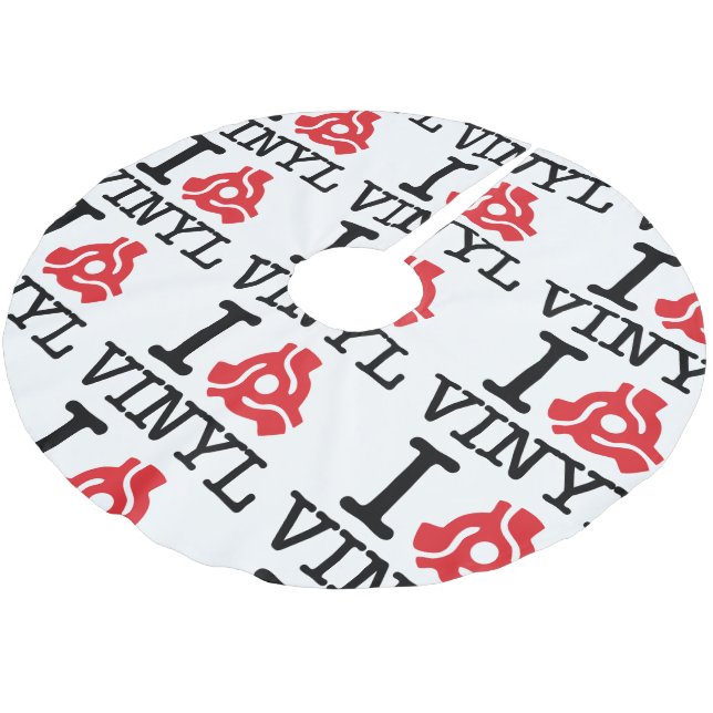 I 45 Vinyl-adapter Julgransmatta Borstad Polyester (Vinklad)