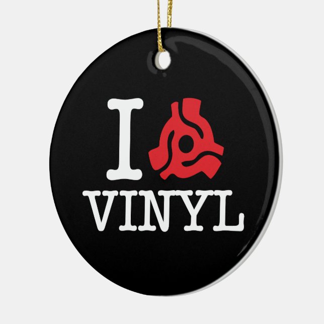I 45 Vinyl-adapter Julgransprydnad Keramik (Vänster)