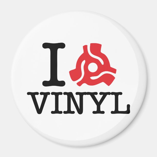 I 45 Vinyl-adapter Magnet (Framsidan)