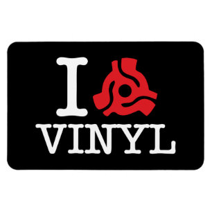 I 45 Vinyl-adapter Magnet