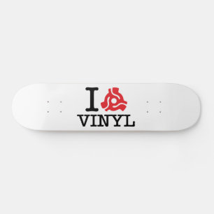 I 45 Vinyl-adapter Mini Skateboard Bräda 18,5 Cm