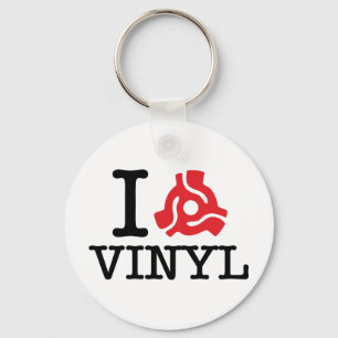I 45 Vinyl-adapter Nyckelring
