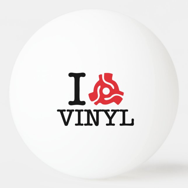 I 45 Vinyl-adapter Pingisboll (Framsidan)