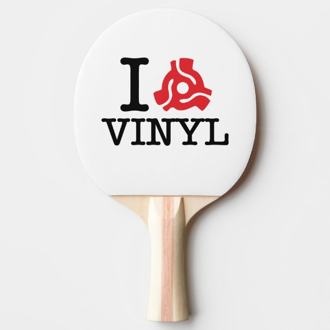 I 45 Vinyl-adapter Pingisracket (Framsidan)