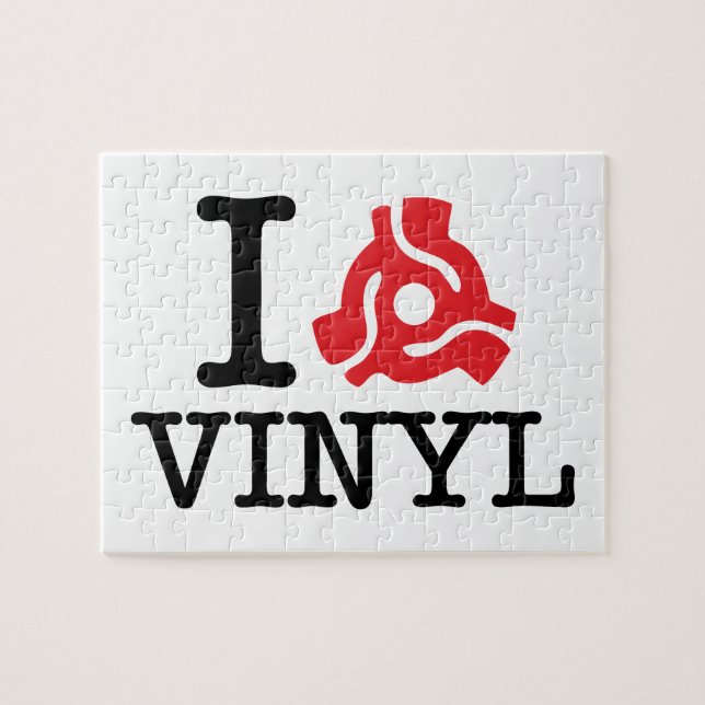 I 45 Vinyl-adapter Pussel (Horisontell)