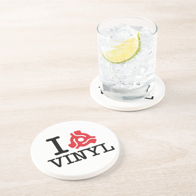 I 45 Vinyl-adapter Underlägg (Sidan)