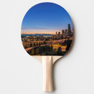 I-5 motorvägen och i Seattle vid vriden Pingisracket