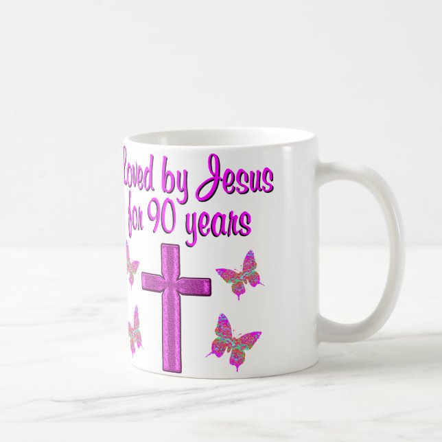 I 90 ÅR HAR JESUS LOVAT KAFFEMUGG (Höger)
