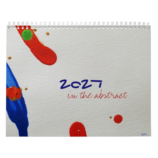 I Abstrakt 2027-kalender Kalender (Omslag)