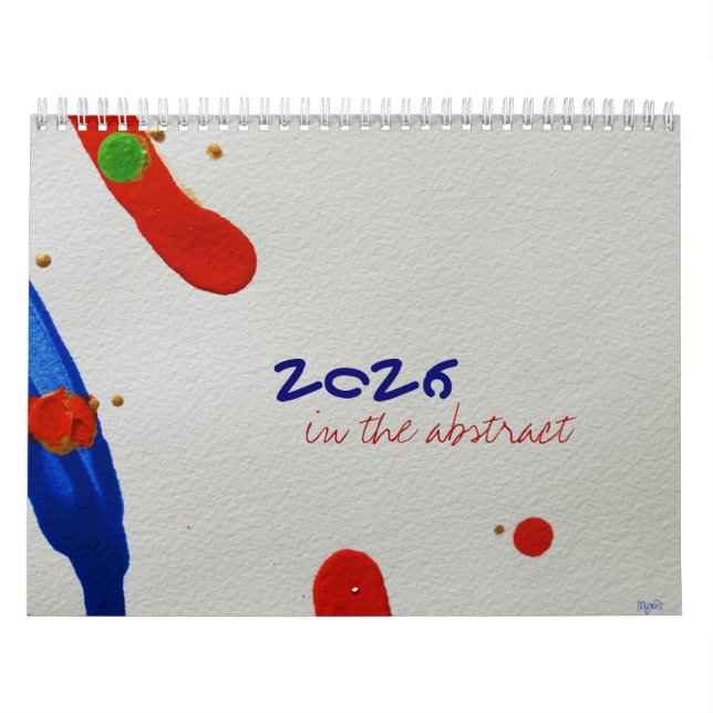 I Abstrakten 2026 Kalender (Omslag)