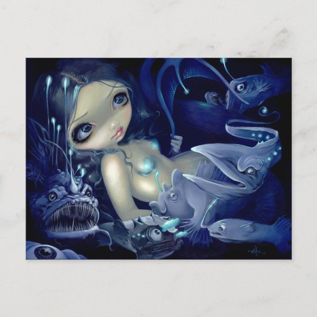 "I Abyss"-vykort Vykort (Framsida)