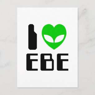 I Alien Heart EBE Vykort