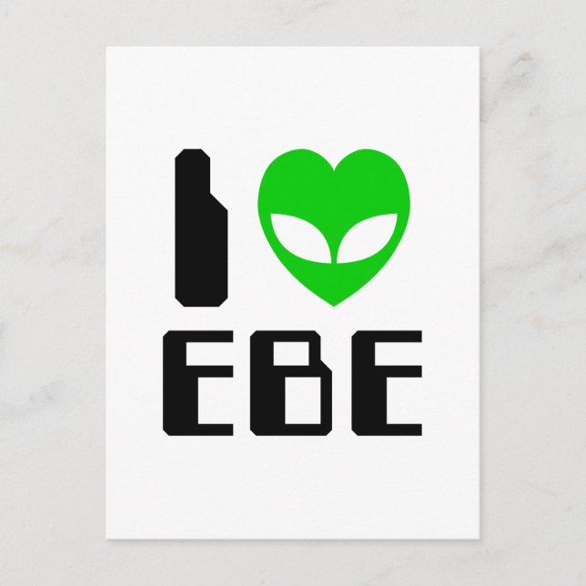 I Alien Heart EBE Vykort (Framsida)