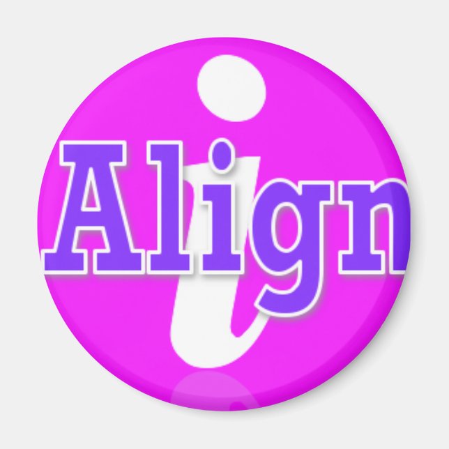 i align magnet (Framsidan)
