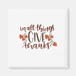 I All Sak Ge tack, Thanksgiving Pumpkin Magnet