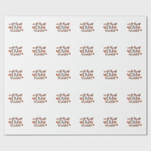 I All Sak Ge tack, Thanksgiving Pumpkin Presentpapper