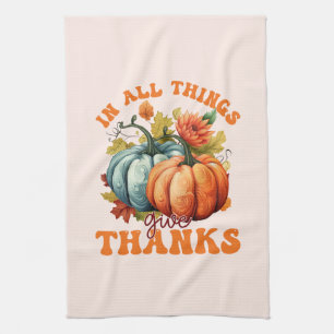 I alla Sak, Ge, tack Pumpkin Kökshandduk