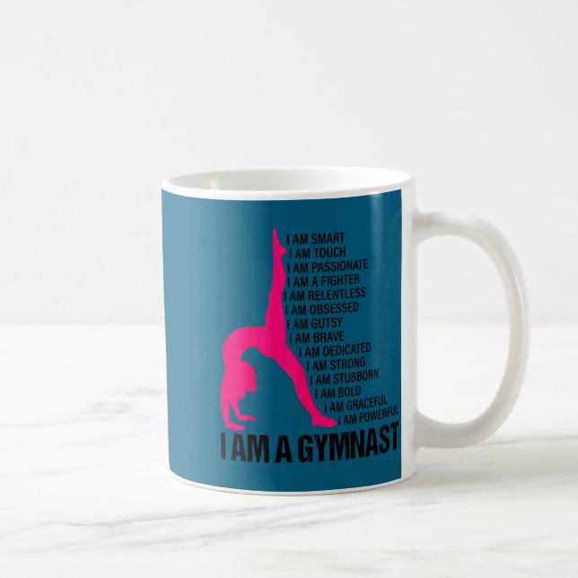 I Am A Gymnast  Kaffemugg (Höger)