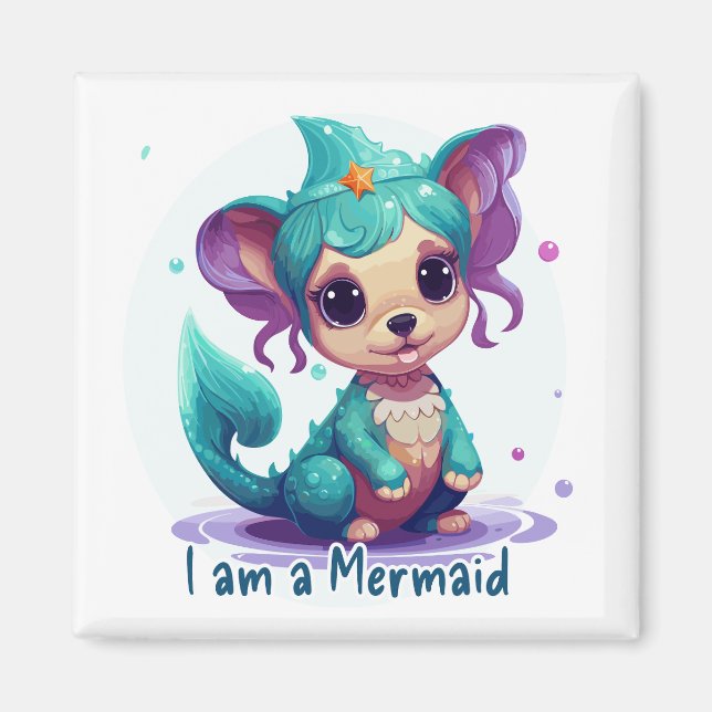 I am a Mermaid too Magnet (Framsidan)